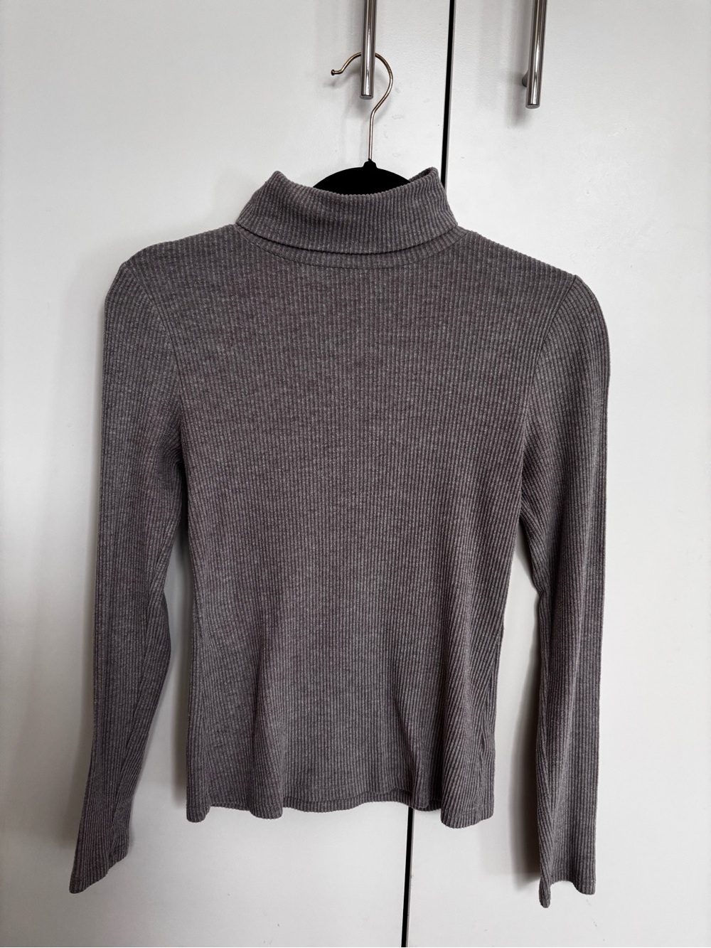Ribbed Turtleneck Sweater